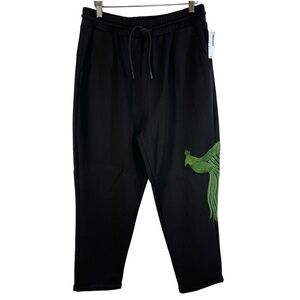 Say Women Jogger Pant Size 42/8Color Black/Green